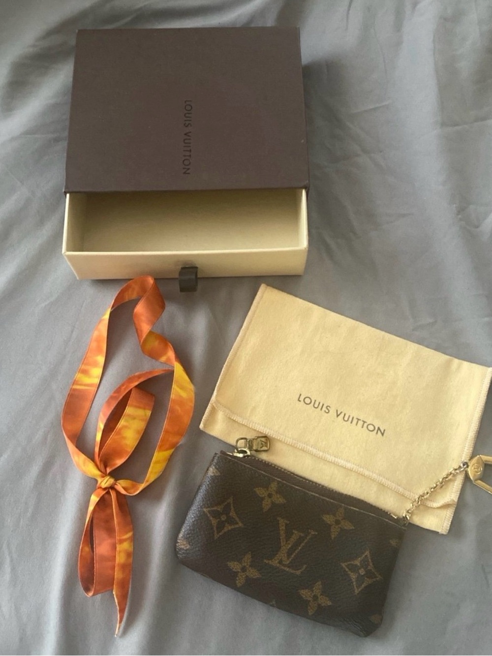 Louis Vuitton Monogram Canvas Coin Pouch - Brown